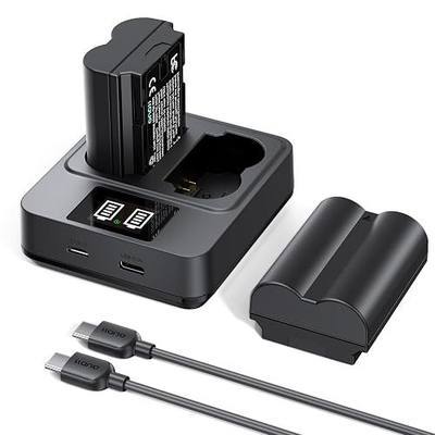 llano 2-Pack NP-W235 Batteries & 20W Fast Charger Set for Fujifilm X-T5, X-T4, X-H2, X-H2S, X-S20, GFX100S, GFX50S II – Real Capacity USB-C Rechargeable Battery Kit