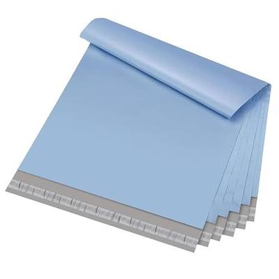 Metronic Poly Mailers 12x15.5 50PC Shipping Bags for Clothing Light Blue | Medium Size Self-Seal Mailing Poly Bags Shipping Envelopes for Clothes, Durable Plastic Package Bags for Shipping Apparel