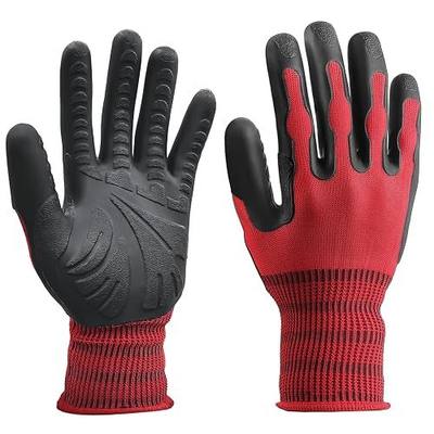 Aegend Gardening Gloves-Enhanced Non-Slip Grip Pattern,Thickened Recyclable TPE Coating-Breathable,Thorn-Resistant Work Glove