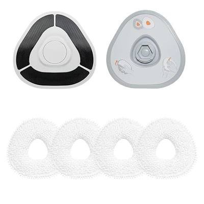 2 Mop pad Holders and 4 mop Pads,Replacement Accessories Compatible with Narwal Freo Z Ultra, Freo Z10, Freo X Ultra, Freo, Freo Pro (Freo X/Z/Z10/Pro)