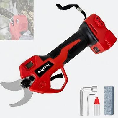 Electric Pruning Shears Compatible with Milwaukee 18v Battery,Portable Cordless Brushless Motor,M18 Pruning Shears Tools with LCD Display&SK5 Blades for Gardening,Tree Trimming & Orchards(Tool Only)