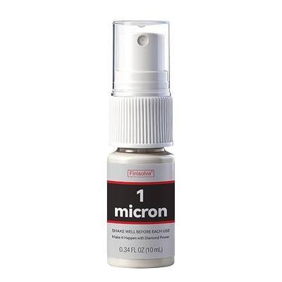 1 Micron Diamond Emulsion, Diamond Stropping Compound for Knife Sharpening | 0.34 Fl OZ/10 ML Suspension for Leather Strops, Wool Pads & Polishing Cloths; Polishes Tools, Metal, Glass, Ceramic & Stone