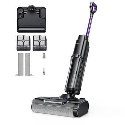 Wet Dry Vacuum Cleaner 16,000Pa,50Mins Runtime Cleaning Area 3,013 ft²,Cordless Vacuum Cleaner, Cordless Vacuum and Mop All in One,for Hard Floors Sticky Messes and Pet Hair,W15 Set