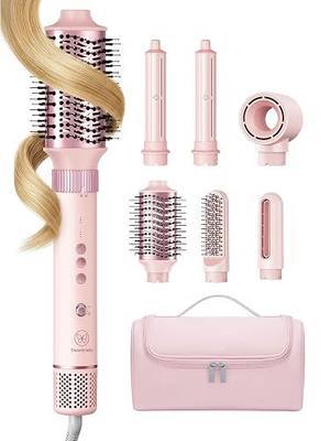 6 in 1 Air Hair Styler, 1400W High-Speed Hair Dryer Brush Set, Ionic Blow Dryer for Fast Drying, Curling, Straightening & Volumizing, No Heat Damage for All Hair Types