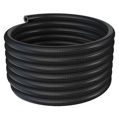 10AN CPE Fuel Line, AN10 Nylon Braided Fuel Hose Black, AN 10 Fuel Line Hose 10ft