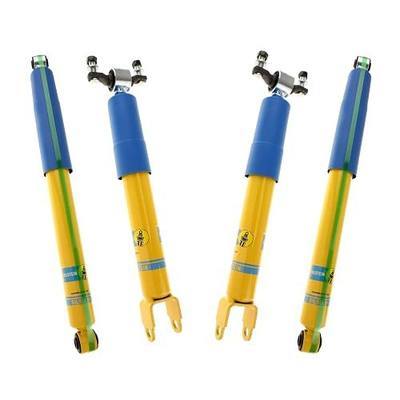 Bilstein Set of Front and Rear B6 4600 Series Shocks Compatible with 2011-2025 Silverado/Sierra 2500/3500 HD with 0" Lift | Easy Installation | Smooth Performance