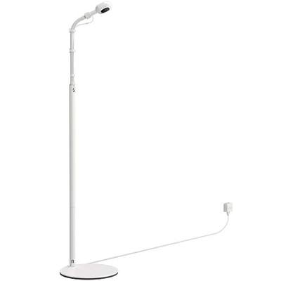 Floor Stand for Nanit Pro/Plus/Original Cameras, Heavy-Duty Adjustable Gooseneck Mount for Nanit Baby Monitor with 14.7FT Charging Cable Adapter, No Tools or Wall Damage | Camera Not Included