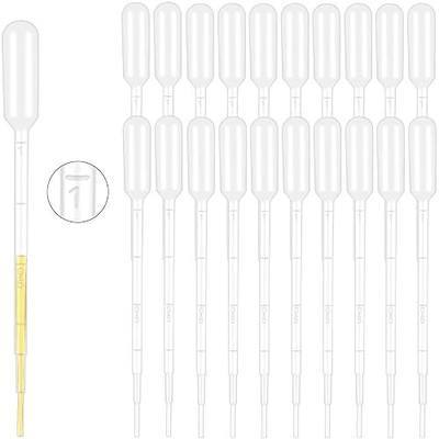 moveland 1000Pcs 1ML Dropper Pipettes | Disposable Plastic Pipettes for Lab Science, Essential Oil, DIY Art, Medicine - Excellent Suction Without Leakage