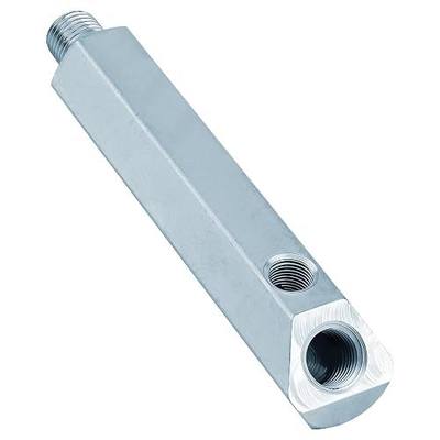 Oil Pressure Sending Unit Dual Port Extension for Ford Mustang 1965-73 V8 | Thread 1/8" NPT. Replaces C2OZ-9B339-DP, 6285915683. Fits Ford Mustang 1965-1973 with V8 Engines.