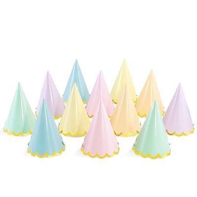 CANREVEL 24 PCS Pre-Assembled Party Hats for Adults, Party Decorations Supply Headwear Celebration for Women Men