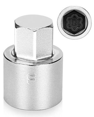 D Wheel Lock Key,Locking Lug Nut Key Compatible with Toyota | Security Lug Nut Socket for Lexus,Tacoma, Locking Lug Nut Removal Tool to Remove Anti-Theft Lug Nuts