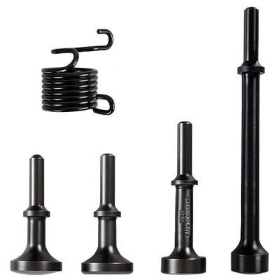 ATPEAM 5pcs Air Hammer Bits Set Pneumatic Chisel Bits for Tile Masonry Concrete Rust Removal Drilling Air Hammer Atachments