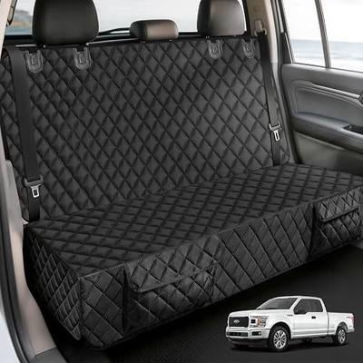 Dog Car Seat Cover for Trucks Ford F150/Chevrolet Silverado 1500 | Ram 1500/GMC Sierra 1500, Waterproof Nonslip Heavy Duty Back Seat Cover for Dogs