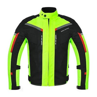 CE Armored Motorcycle Jacket for Men, Waterproof 600D Cordura Touring Riding Jacket with Air Vents
