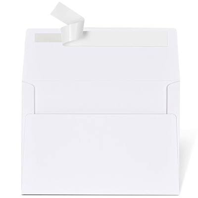 50 Packs 5x7 Envelopes, A7 White 5x7 Envelopes for Invitations,Printable,Quick Self Seal,envelopes for 5x7 cards,Weddings, Invitations, Photos, Graduation, Baby Shower,Postcards,Mailing,AZAZA