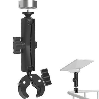 Starlink Mini Mount for 2025/2026 Version,360° Adjustable Super Clamp Mount Aluminum Alloy Round Adapter,Compatible with RV |Boat |Pole |Stick |Rod |Pipe |Tube |Roof Rack |Shelf | Railing |Handlebar