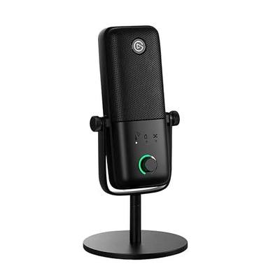 Elgato Wave:3 MK.2 USB Condenser Microphone, DSP Effects | Clipguard 2.0 protection, Auto Gain calibration, Onboard voice enhancer, compressor, EQ, Multifunction dial, USB-C
