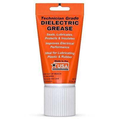 Dielectric Grease, Technician Grade Silicone Grease, 3.3 oz | Silicone Electrical Grease for Connectors, Spark Plugs & Rubber Parts, Technician Grade Automotive Formula, Made in the USA