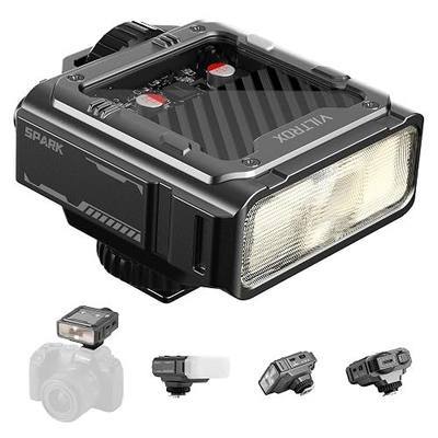 VILTROX Spark Z3 TTL On-Camera Flash for Fujifilm, GN16 Mini Camera Flash Speedlite with 26W Output, 7-Step Manual Flash Control, 1s Fast Recycle, 650 Full-Power Flashes, Softbox Included (Gray)