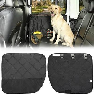 JOYTUTUS Dog Car Door Protector Compatible with 2018-2026 Wrangler JL & Gladiator JT, Waterproof & Anti-Scratch Door Protector from Dog Scratching with Storage Pockets 2 Pack
