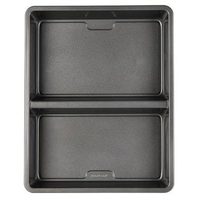 GoodCook Premium Nonstick Divided Baking Pan, 11 x 14-Inch