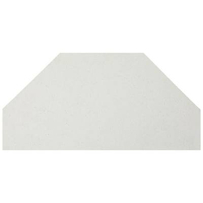 Weysat 2 Pcs 15.5" x 5/8" Thick Half Octagon Kiln Shelf Fires up to 2282°f for Glass Fusing and Ceramics, Use in Most Kiln
