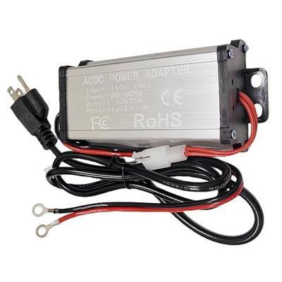 110V to 12V Power Converter Adapter for 5KW / 8KW All-in-One Diesel Air Heater, DC Power Converter AC to DC Transformer for Indoor Use in RV, Caravan, Garage Heating Accessories