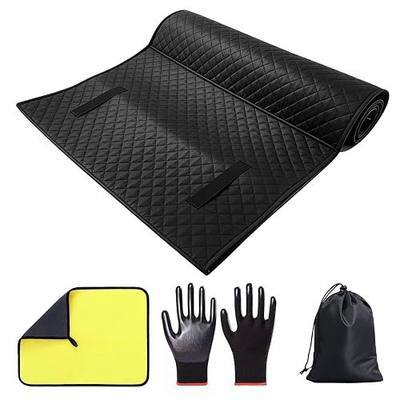 Rolling Creeper Mat 58"X28", Foldable Under Car Repair Mat for Mechanics with Storage Bag, Automotive Mechanic Repair Mats for Low Clearance, Special Roads, Long-Distance Trucks, Mechanics Pad