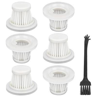 LT-117C Filters Replacement Compatible with KMM LT-117C Handheld Car Vacuum Cleaner - HEPA Vacuum Filter - 6 Pack