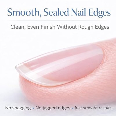 2-Pack Authentic Czech Glass Nail File for Natural Nails - Dual-Grit Surface to Shape Smooth & Seal Edges - Helps Prevent Splitting - Long-Lasting Etched Surface – Crystal Nail File Glass with Case