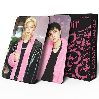 KPOPBTS Stray Kids DO IT Album Photocards 55 PCS KPOP Lomo Card Set, Gift Merch for SKZ Boys and Girls