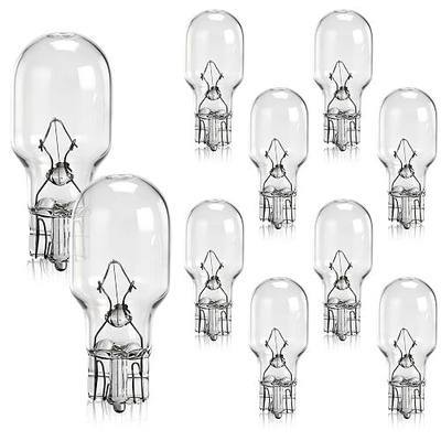 Lewtemi 10 Pack 912 Bulb, T15 12v 16w Compatible with 54766, 912 Light Bulbs for Backup/stop/trunk Cargo/signal Auto Rv Camper Dashboard Dome Light Replacement