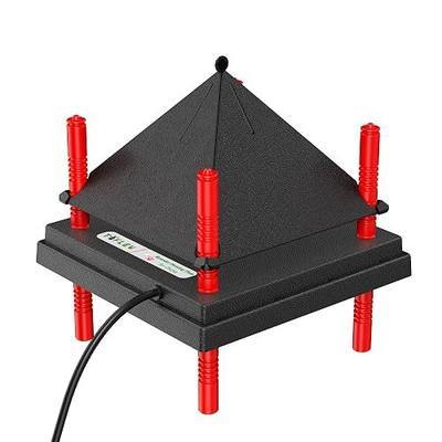 Chick Brooder Heating Plate with Anti Stand Cone, Fixed Temp, 10"x10" Black | Adjustable Height Brooder Heater for Chicks, Downward Heat Distribution for Outdoor Barns & Coops