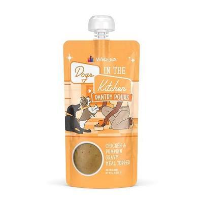 Weruva Dogs in the Kitchen Pantry Pours, Chicken and Pumpkin Gravy, 7oz Pouch, Pack of 6