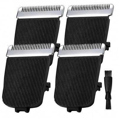 4-Pack Replacement Blades Compatible with Manscaped The Lawn Mower 4.0, 3.0 & 2.0 | Compatible with Electric Groin Hair Trimmer, Precision Snap-In Clipper Blades