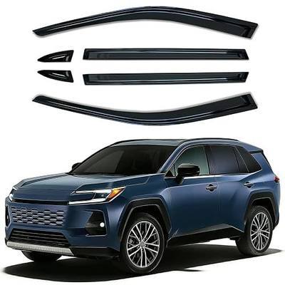 Rain Guards Window Visors 6 Piece Set for Toyota Rav4 2026+ Window Deflectors, Out-Channel Vent Shades (for RAV4 26+ 6-Piece Set)