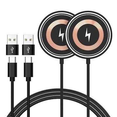 Magnetic Wireless Charger Pad for Samsung Galaxy S26 Ultra S26+ S26 S25 Ultra S24 FE S23,15W Magnet Wireless Fast Charging Station MagSafe Charger for iPhone 17 Pro Max 16Plus 15 14 13,Google Pixel 10