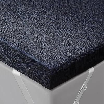 Extra Firm Mattress Topper Queen Size, 4 Inch High Density Cooling Memory Foam Mattress Topper For Back Pain Relief, Bamboo Charcoal Cooling Gel Infused Bed Topper with Washable Cover, CertiPUR-US