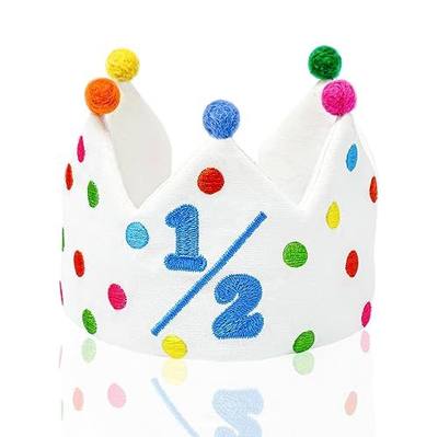 Personalized Hand Embroidered Birthday Hats Unique Happy Birthday Crowns Cute Party Hat for Boy Girl Fit All Ages