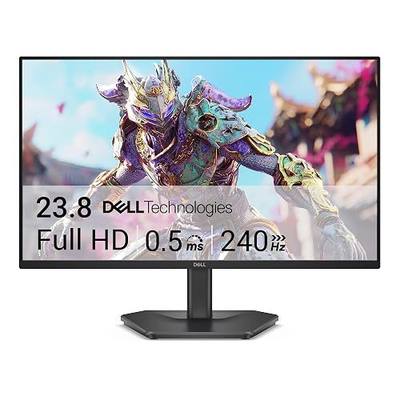 Dell 24 240Hz Gaming Monitor - SE2426HG - 23.8-inch FHD (1920x1080) 240Hz Display, in-Plane Switching (IPS) Technology, AMD FreeSync™ Premium, TÜV 3-Star, 2X HDMI, DisplayPort 1.4, Tilt