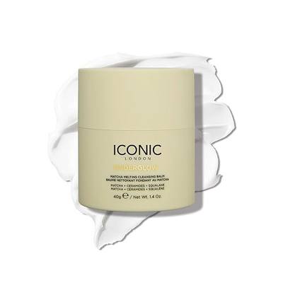 ICONIC LONDON Underglow Matcha Cleansing Balm | Makeup Remover, 1.41 oz