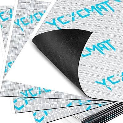 50 Mil Butyl Sound Deadening Mat for Car, 36 sqft Deadener Material | 34 Pre-Cut Panels 15.7"x9.8", Odorless Adhesive Liner, Noise Insulation & Vibration Dampening for Auto Door, Floor, Ceiling