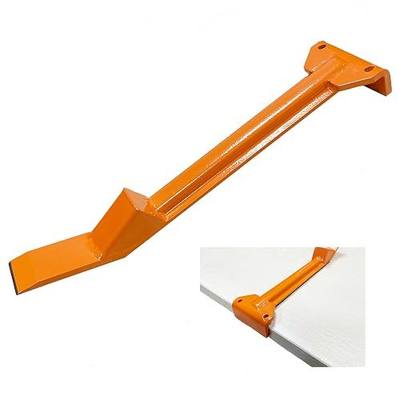Vinyl Pull Bar Flooring Jack Tool - Heavy Duty 12" NK-EH400 Steel Tool | Flooring Pull Bar for Laminate, LVP,LVT Hardwood Floors,Rust-Resistant,Scratch-Free Installation Tool,Single,Flooring Repair