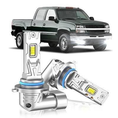 Fog Light Bulbs Fit for 2003-2006 Chevy Silverado 1500 2500 3500 | 18000 Lumens 6000K White Fog Lights, 600% Upgraded Brightness, 60000+ Hours Lifespan, Plug and Play, Pack of 2