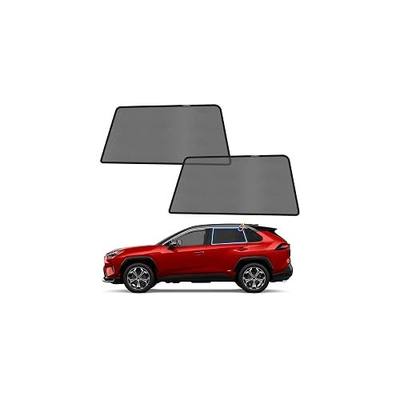 KUST Car Window Shades for 2019-2024 Toyota RAV4 Accessories, Breathable Mesh Magnetic Window Covers, Rear Back Side Window Sun Shades UV Block Privacy Protection for Baby Camping Napping 2PCS