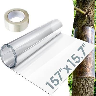157" x 15.7" Iguana Tree Wrap Tree Trunk Protector Guard | Squirrel Proof Tree Guard Iguana Prevention Anti-Reptiles Climbing Barrier for Trees with PET Tape Reusable Tree-Safe Guard