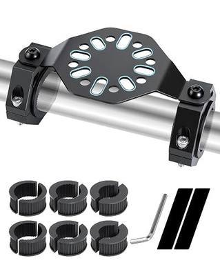 ZHILXN Upgraded UTV Gas Can Mount Fit 1’’ to 2’’ Roll Bar for Gasoline Pack | Aluminum ATV Gas Can Holder, Heavy Duty Universal Water Pack Fuel Container Bracket for Can Am Polaris RZR Ranger SXS Boat