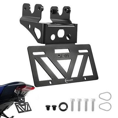 INKUDIR MT09 Fender Eliminator 2024-2026 YZF R9 MT09 SP Tail Tidy | MT09 License Plate Bracket Holder Mount Fits With OEM & Aftermarket Turn Signals OEM License Plate Light