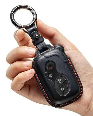 Leather Key Fob Cover for Lexus RX350 CT200h IS250 ES350 GS LS GX Key Case Keychain