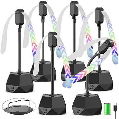 Fly Fans for Tables, Food Fans to Keep Flies Away with Adjustable Drection (360°) – Quiet Bug Fans with Soft Blades (6)